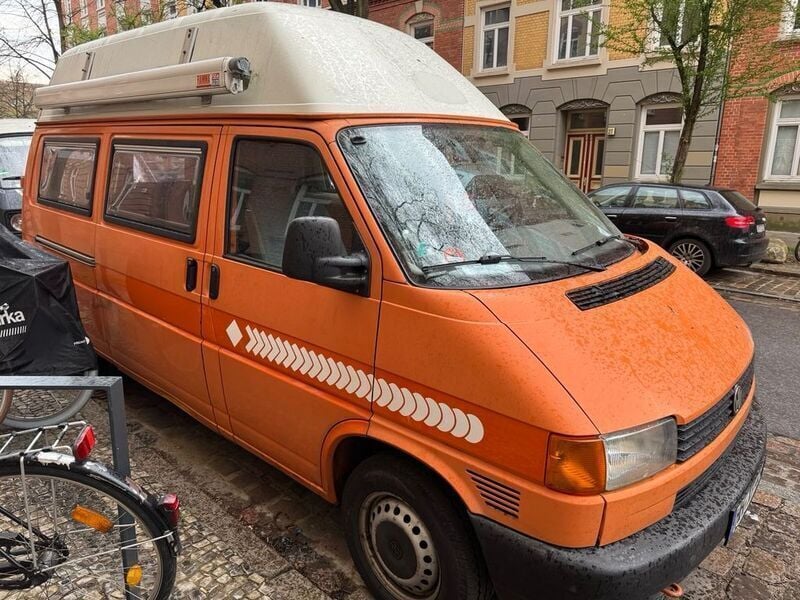 Gebraucht VW T4 102 PS (75 kW) 1999 Orange Van