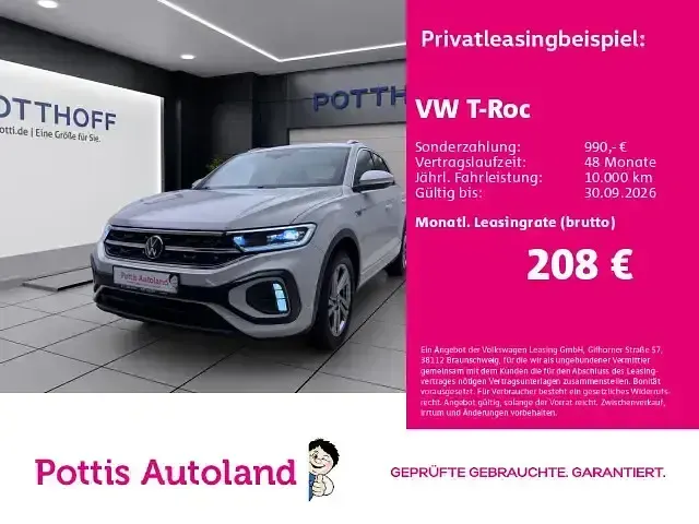 Gebraucht VW T-Roc R-line 116 PS (85 kW) 2024 SUV