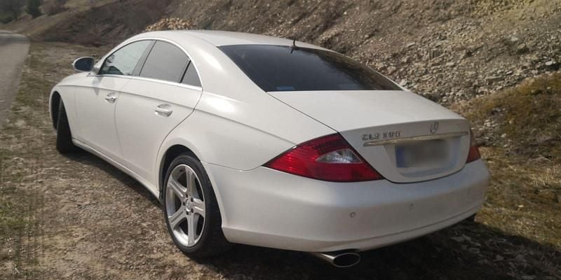 Gebraucht Mercedes CLS350 272 PS (200 kW) 2006 Weiß Coupé