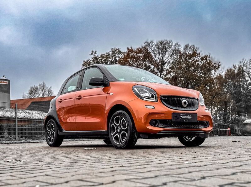 Gebraucht Smart ForFour Passion 71 PS (52 kW) 2014 Orange Kleinwagen