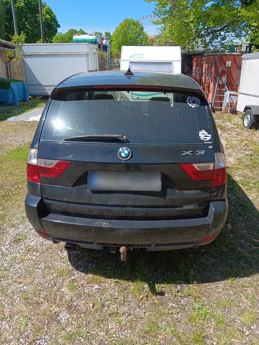 Brugt BMW X3 175 HK (128 kW) 2009 Sort SUV