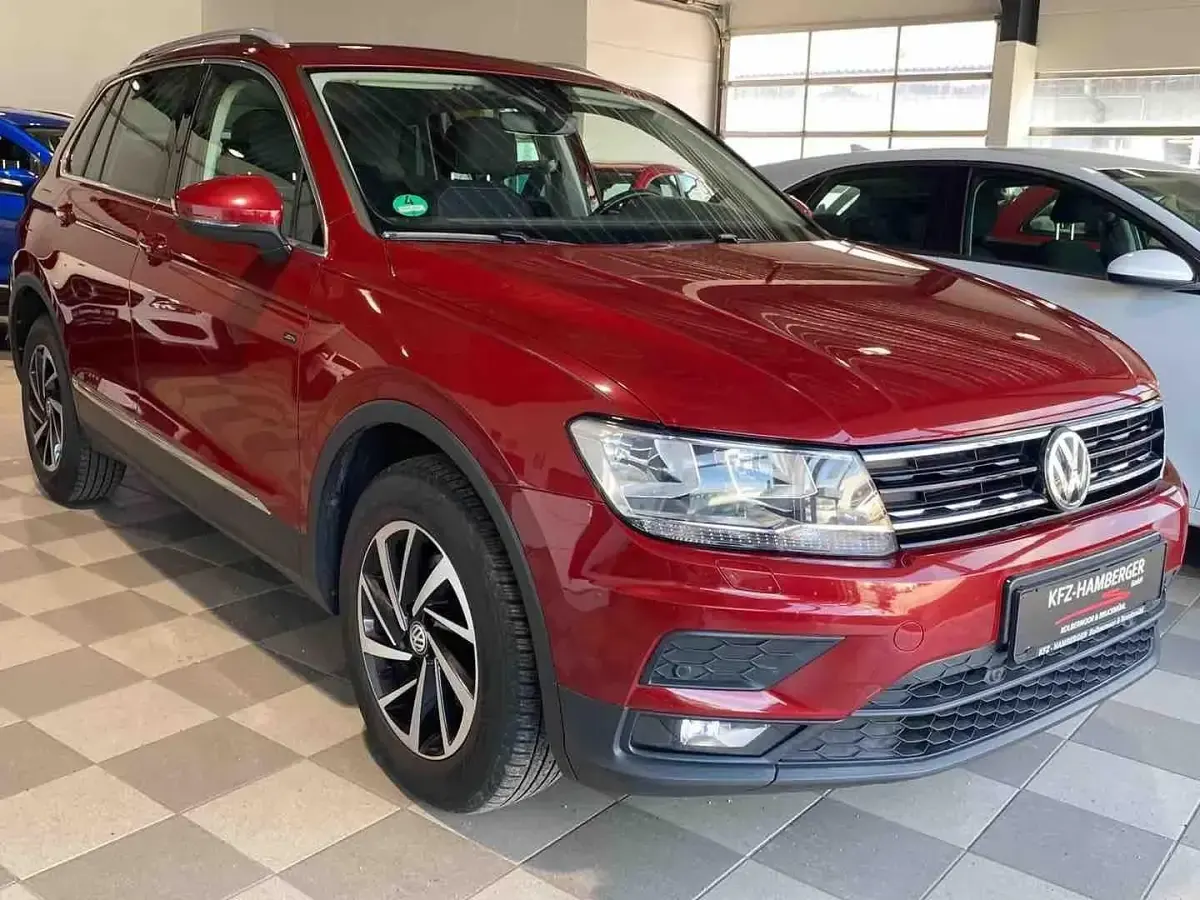 Gebraucht VW Tiguan Join 150 PS (110 kW) 2018 Rot SUV