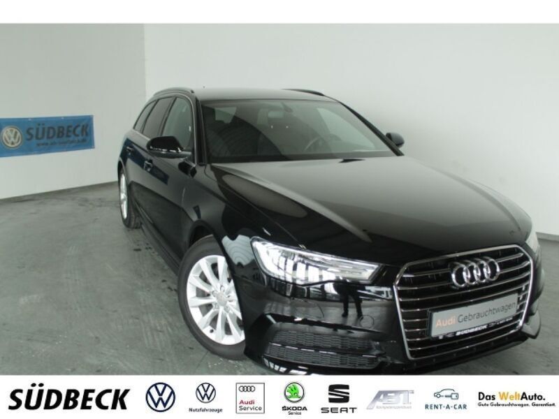Brillantschwarz (metallic) Gebraucht 2018 Audi A6 Business Kombi | 28.599 € (Fairer Preis) - Bild 1/4