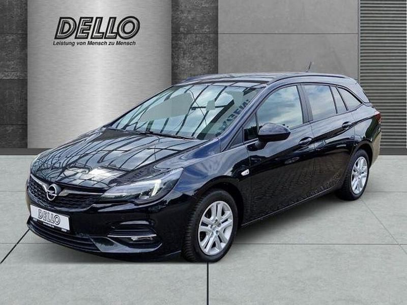 Onyx schwarz Gebraucht 2021 Opel Astra Business Kombi | 13.455 € (Etwas zu teuer) - Bild 1/4