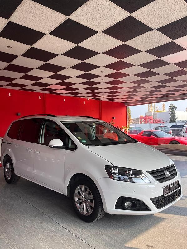 Gebraucht Seat Alhambra Style 150 PS (110 kW) 2016 Weiß Van / Kleinbus