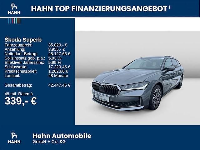 Gebraucht Skoda Superb Selection 150 PS (110 kW) 2025 Grau Kombi