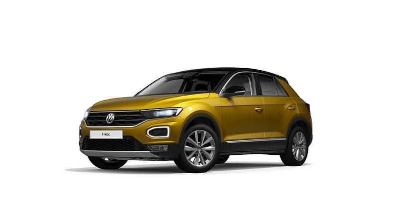 Gebraucht VW T-Roc Style 116 PS (85 kW) 2020 Gelb SUV