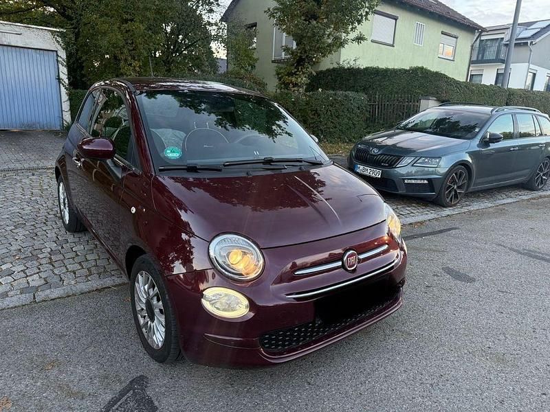 Rot Gebraucht 2019 Fiat 500 Lounge Kleinwagen | 7.999 € (Guter Preis) - Bild 1/4