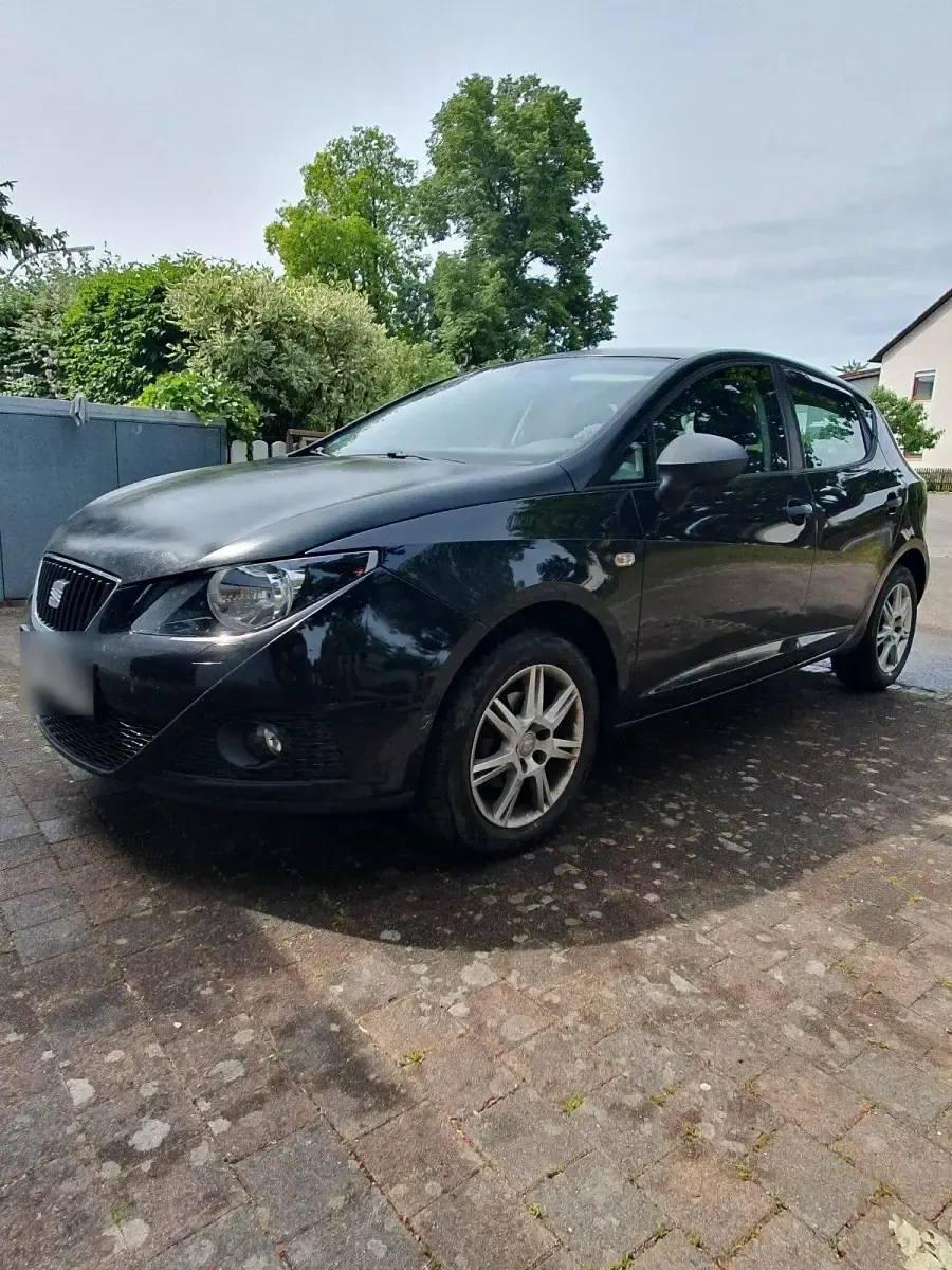 Gebraucht Seat Ibiza 85 PS (62 kW) 2011 Schwarz Kleinwagen