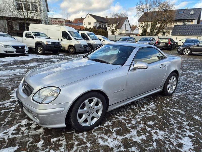 Gebraucht Mercedes SLK200 163 PS (119 kW) 2000 Silber Cabrio