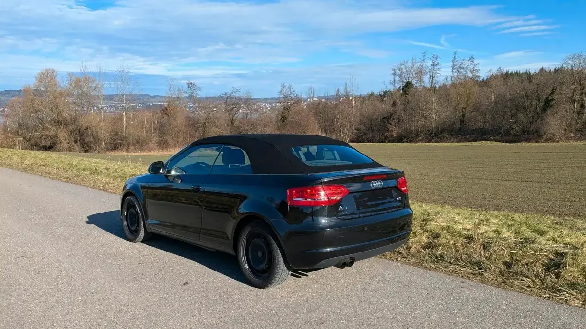 Gebraucht Audi A3 Cabriolet 160 PS (117 kW) 2009 Schwarz Cabrio