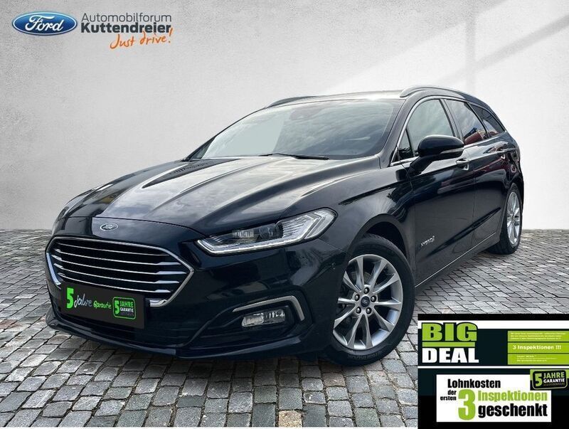 Iridiumschwarz metallic Gebraucht 2019 Ford Mondeo Kombi | 18.280 € (Guter Preis) - Bild 1/4