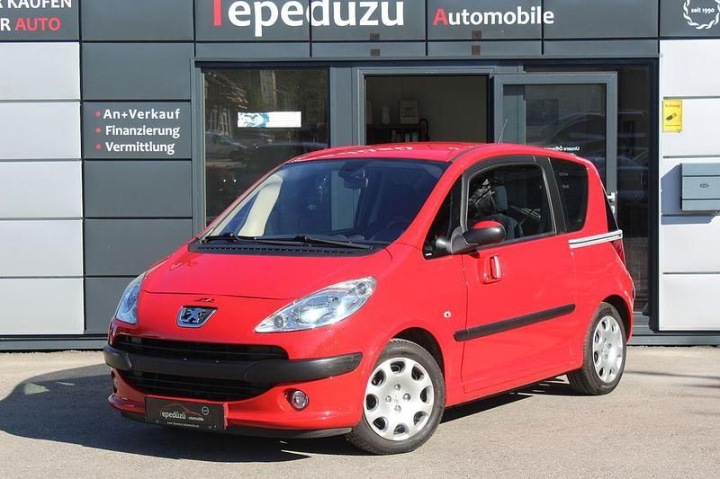 Rot Gebraucht 2007 Peugeot 1007 Premium Kleinwagen | 1.999 € (Fairer Preis) - Bild 1/4