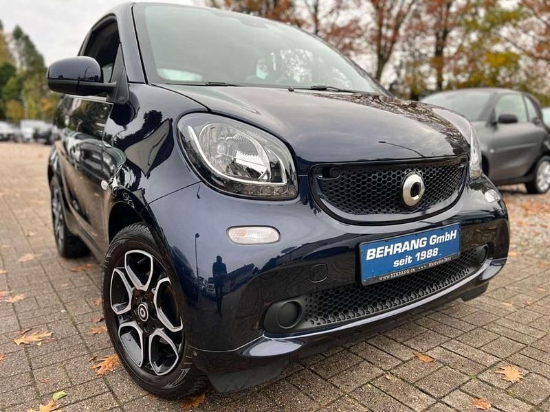Gebraucht Smart ForTwo Coupé 90 PS (66 kW) 2018 Blau Kleinwagen