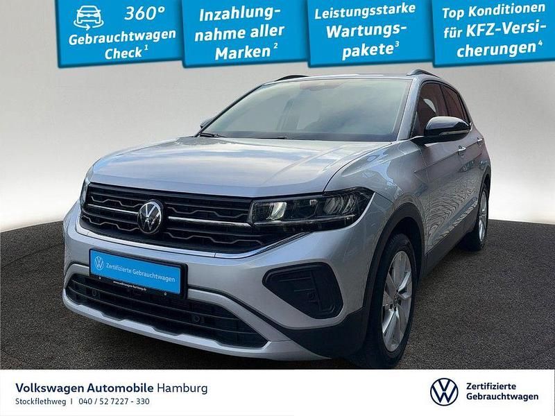 8e reflexsilber metallic Gebraucht 2025 VW T-Cross Life SUV | 22.990 € (Etwas zu teuer) - Bild 1/3