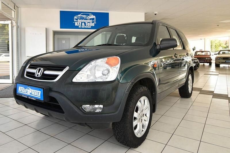 Grün Gebraucht 2002 Honda CR-V S SUV | 3.480 € (Teuer) - Bild 1/4