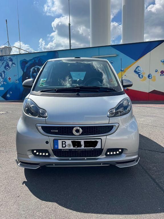 Silber Gebraucht 2009 Smart ForTwo Cabrio Passion Cabrio | 5.700 € - Bild 1/4