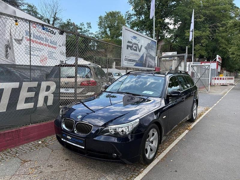 Blau Gebraucht 2007 BMW 530 Advantage Kombi | 5.980 € (Fairer Preis) - Bild 1/4
