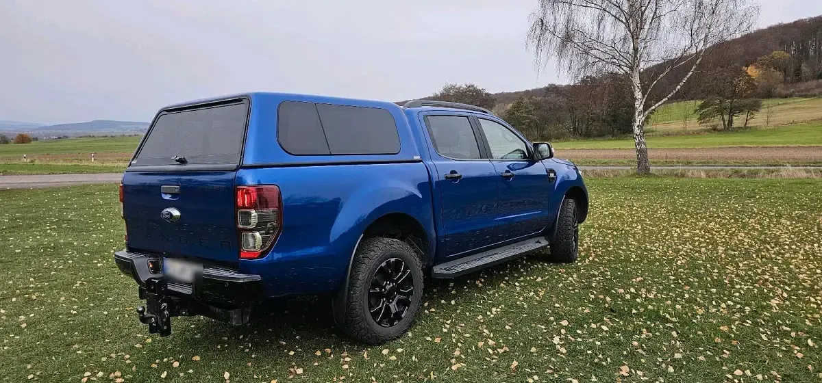 Gebraucht Ford Ranger Wildtrack 2018 Blau Pickup