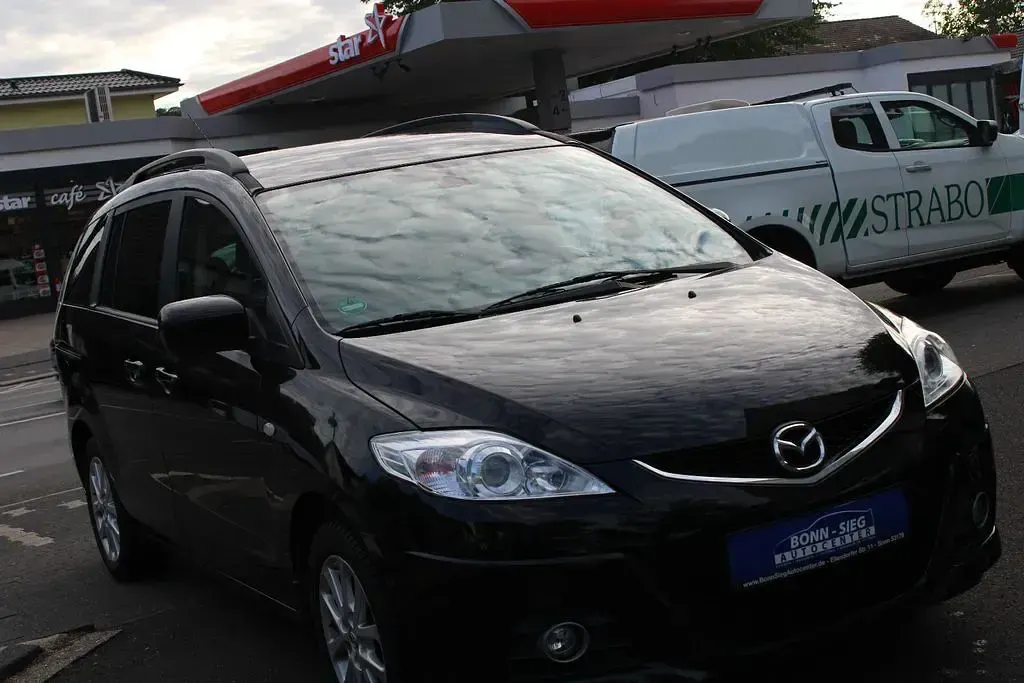 Gebraucht Mazda 5 Active 116 PS (85 kW) 2010 Schwarz Van / Kleinbus