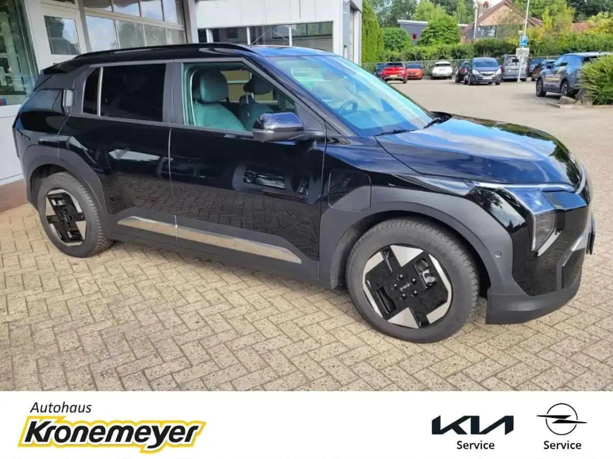 Gebraucht Kia EV3 Earth 150 kW (204 PS) 2025 Abp) auroraschwarz met (schwarz SUV