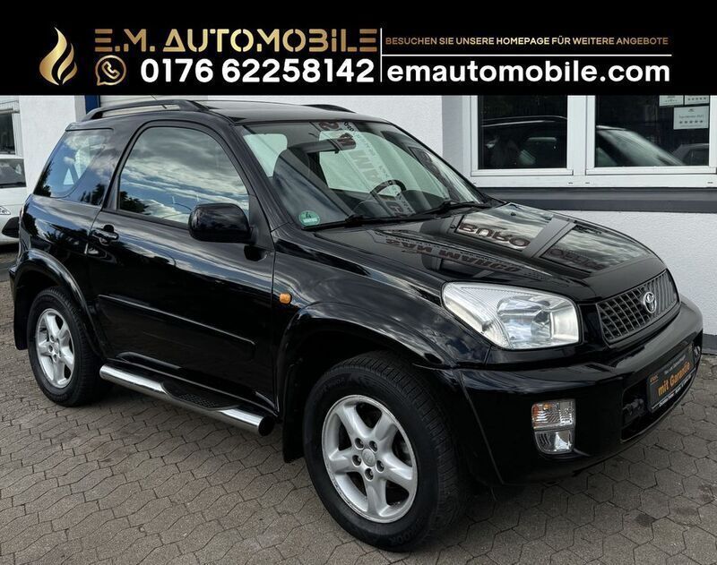 Schwarz Gebraucht 2002 Toyota RAV4 SUV | 8.990 € (Teuer) - Bild 1/3