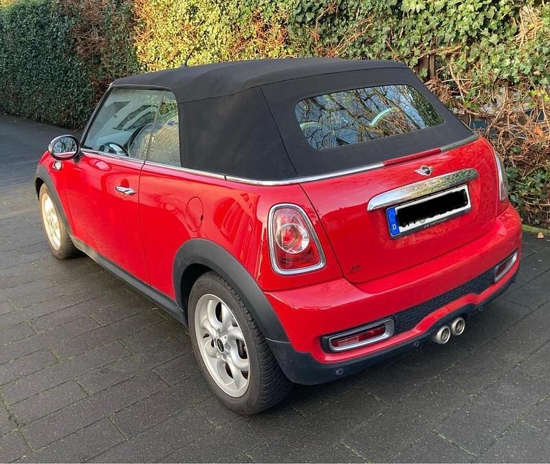 Gebraucht Mini Cooper SD Cabriolet 143 PS (105 kW) 2011 Rot Cabrio