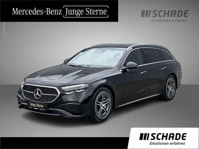 Schwarz Gebraucht 2024 Mercedes E300 AMG line Limousine | 54.650 € (Etwas zu teuer) - Bild 1/4