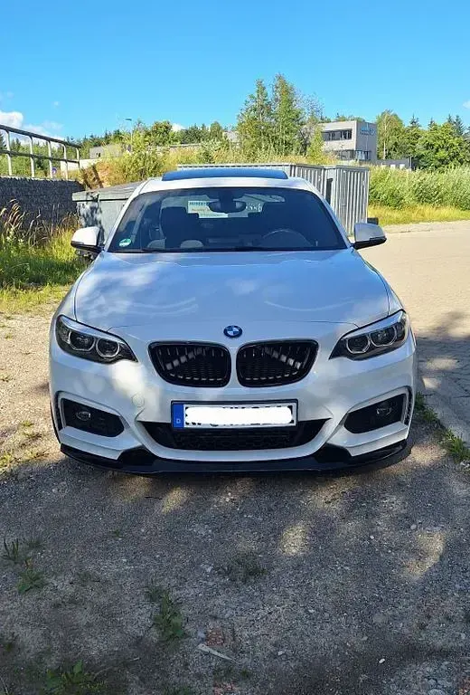 Gebraucht BMW 218 M Sport 136 PS (100 kW) 2018 Weiß Coupé