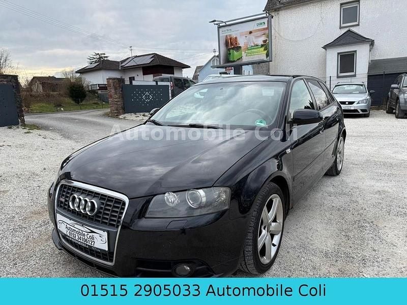 Gebraucht Audi A3 S-Line 170 PS (125 kW) 2008 Schwarz Kleinwagen