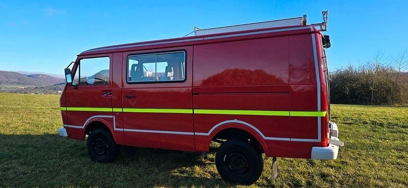 Gebraucht VW LT 90 PS (66 kW) 1987 Rot Van / Kleinbus