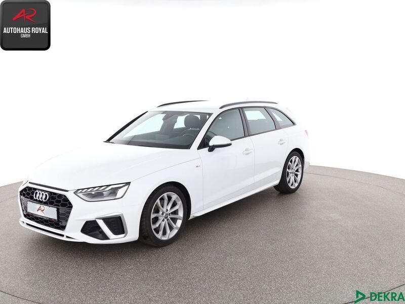 Weiss Gebraucht 2020 Audi A4 S-Line Kombi | 26.880 € (Superpreis) - Bild 1/4