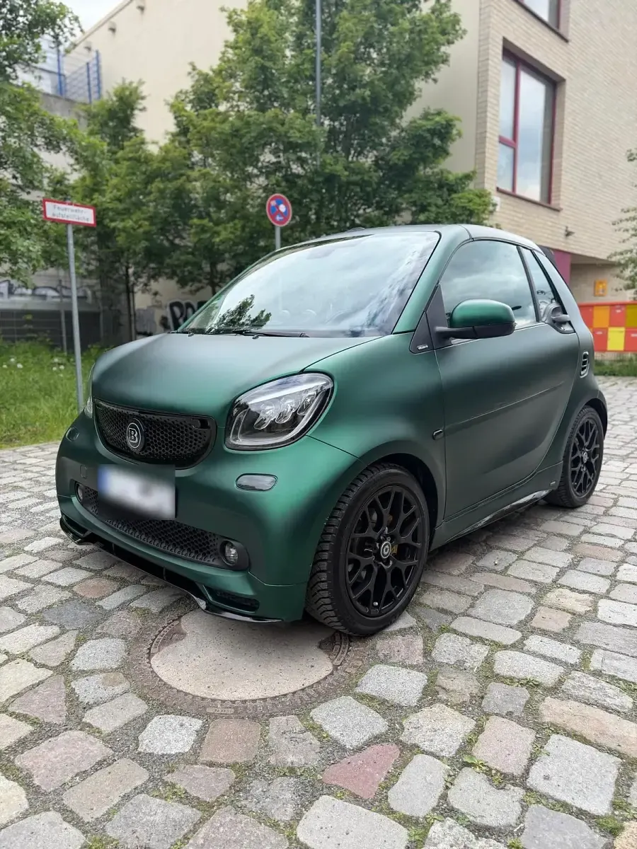 Gebraucht Smart ForTwo Cabrio Brabus 110 PS (80 kW) 2016 Grün Cabrio