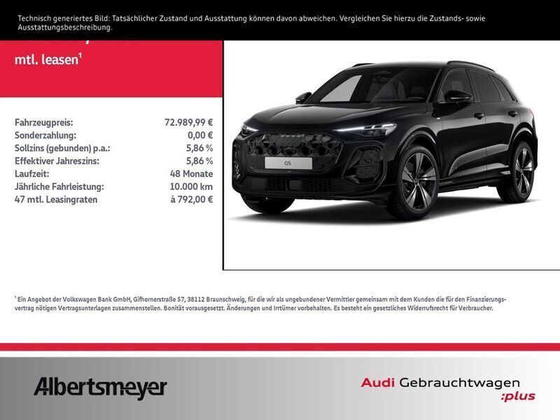 Schwarz Gebraucht 2025 Audi Q5 Sport SUV | 72.990 € - Bild 1/2