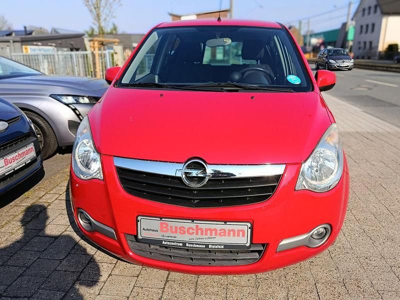 Gebraucht Opel Agila Edition 86 PS (63 kW) 2010 Rot Kleinwagen