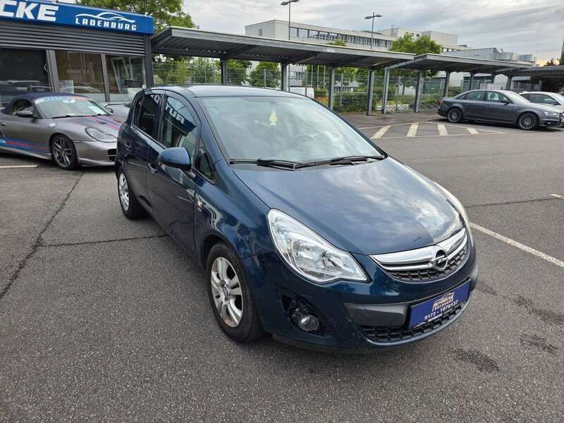 Gebraucht Opel Corsa Satellite 87 PS (63 kW) 2011 Blau Kleinwagen