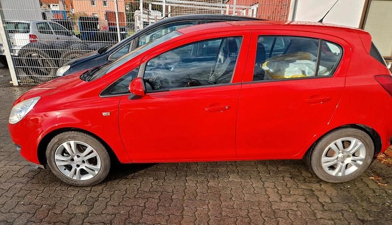 Gebraucht Opel Corsa 80 PS (58 kW) 2009 Rot Kleinwagen