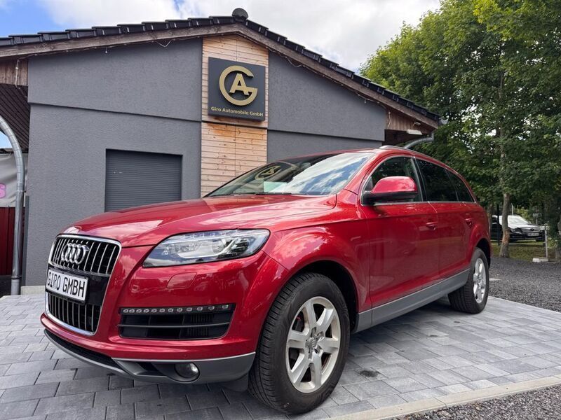 Rot Gebraucht 2012 Audi Q7 Sport SUV | 16.870 € (Fairer Preis) - Bild 1/4