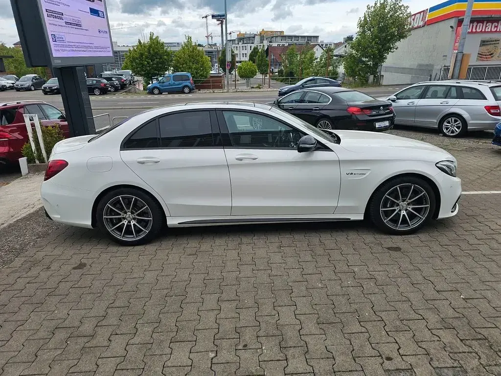 Gebraucht Mercedes C63 AMG AMG 476 PS (350 kW) 2017 Weiß Limousine