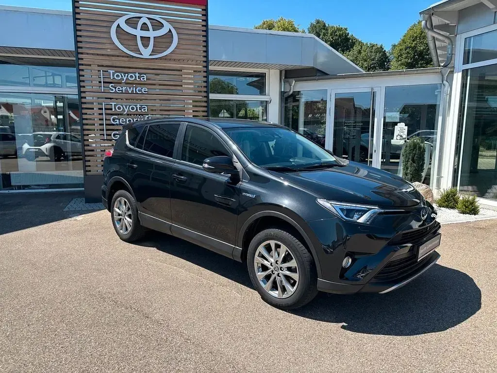 Gebraucht Toyota RAV4 Hybrid Executive 197 PS (144 kW) 2017 Schwarz SUV