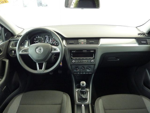 Gebraucht Skoda Rapid Ambition 105 PS (77 kW) 2014 Schwarz metallic Kleinwagen