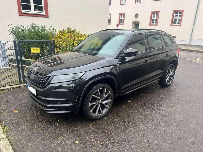 Schwarz Gebraucht 2020 Skoda Kodiaq SportLine SUV | 24.500 € (Superpreis) - Bild 1/4