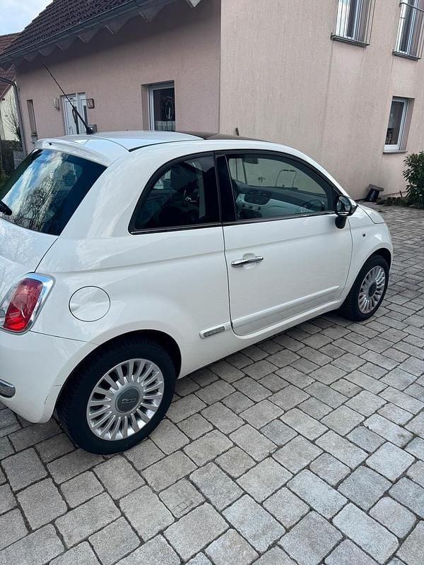Gebraucht Fiat 500 69 PS (50 kW) 2009 Weiß Cabrio