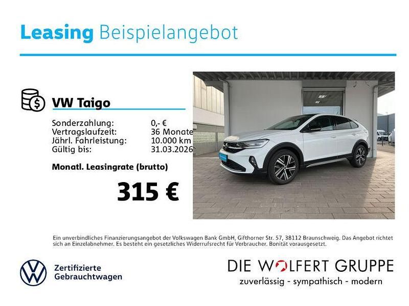 Gebraucht VW Taigo Style 150 PS (110 kW) 2022 Pure white SUV