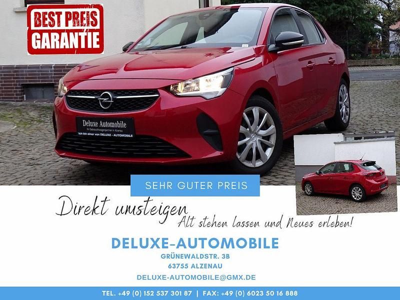 Rot Gebraucht 2022 Opel Corsa Limousine | 8.950 € (Superpreis) - Bild 1/3