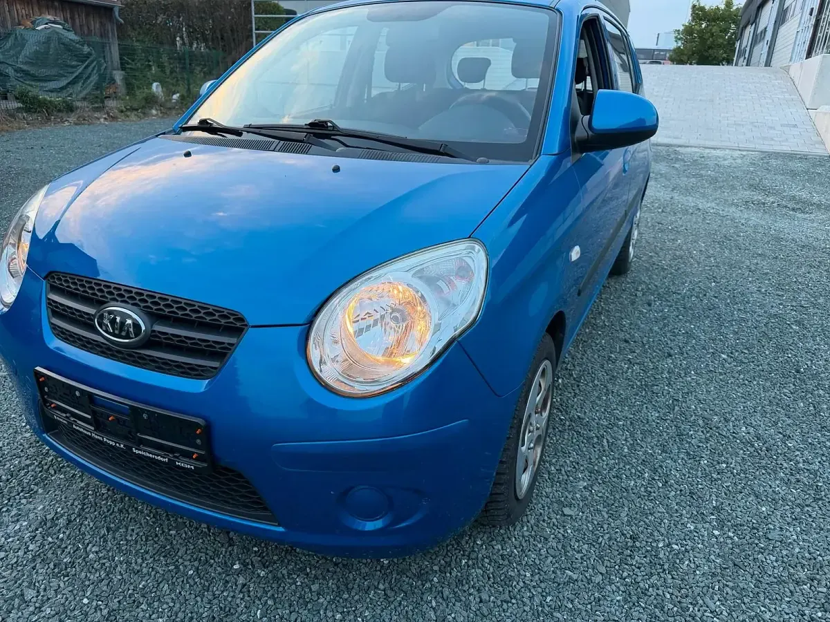 Gebraucht Kia Picanto 65 PS (47 kW) 2009 Blau Kleinwagen