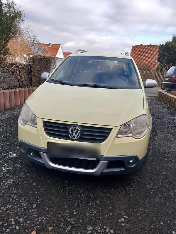 Gelb Gebraucht 2007 VW Polo Cross Kleinwagen | 3.200 € - Bild 1/4