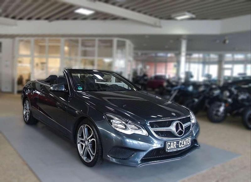 Grau Gebraucht 2013 Mercedes E250 Sportline Cabrio | 13.250 € (Superpreis) - Bild 1/3