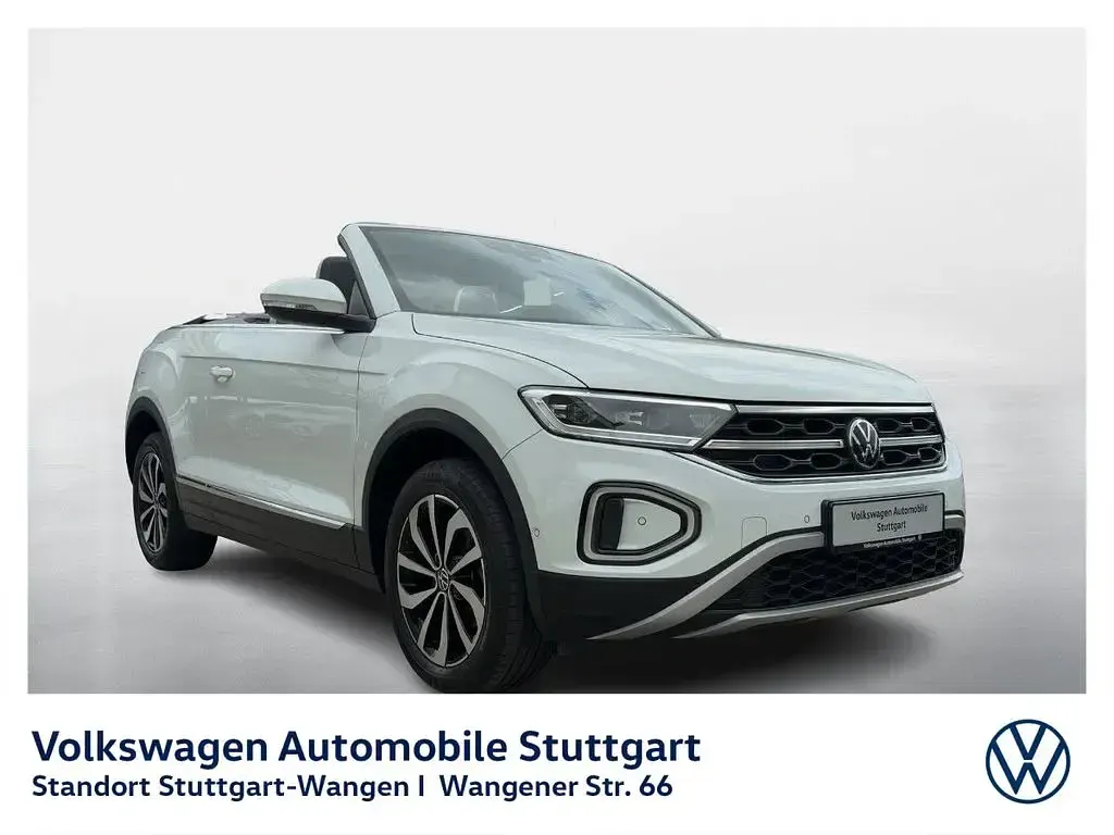 Gebraucht VW T-Roc Cabriolet Style 150 PS (110 kW) 2022 Weiß Cabrio