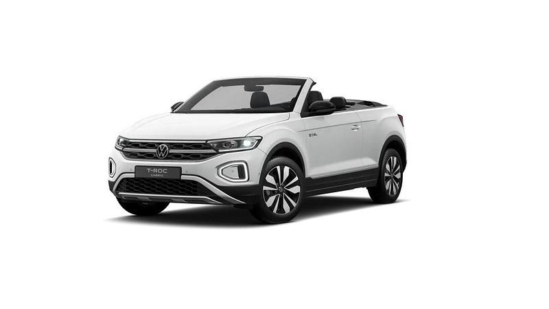 Gebraucht VW T-Roc Goal 116 PS (85 kW) 2025 Pure white schwarz SUV